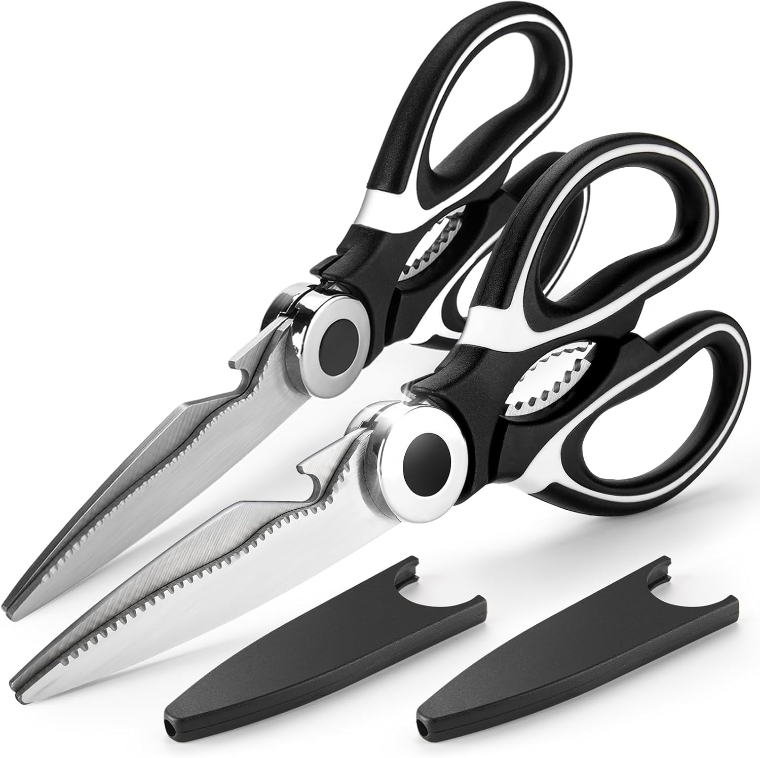 Pruning Shears - 2 Pcs Garden Shears, Multifunctional Pruning