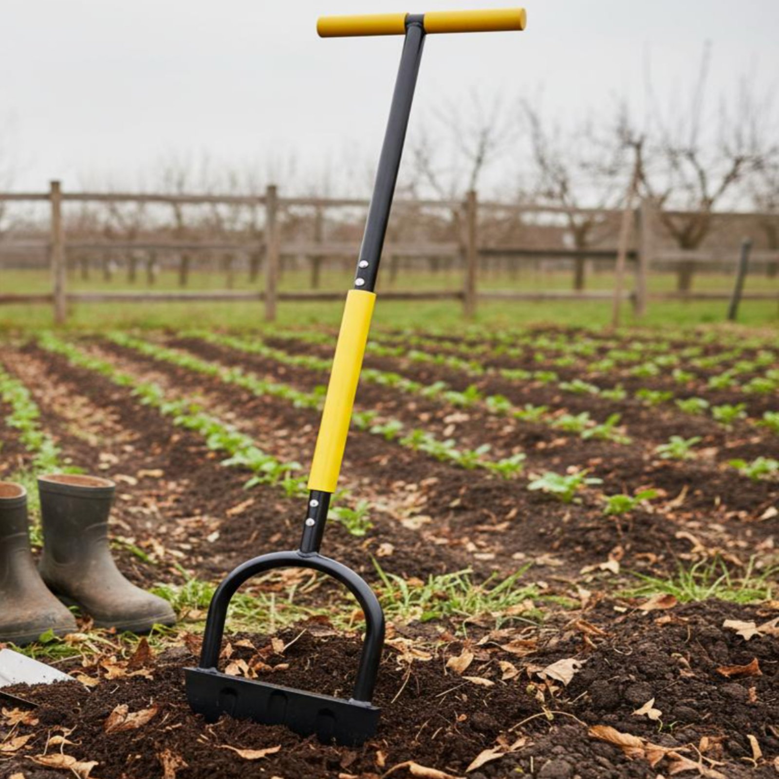 Gardening Tools Edger - Manual Lawn Aerator Sturdy Duty Tine