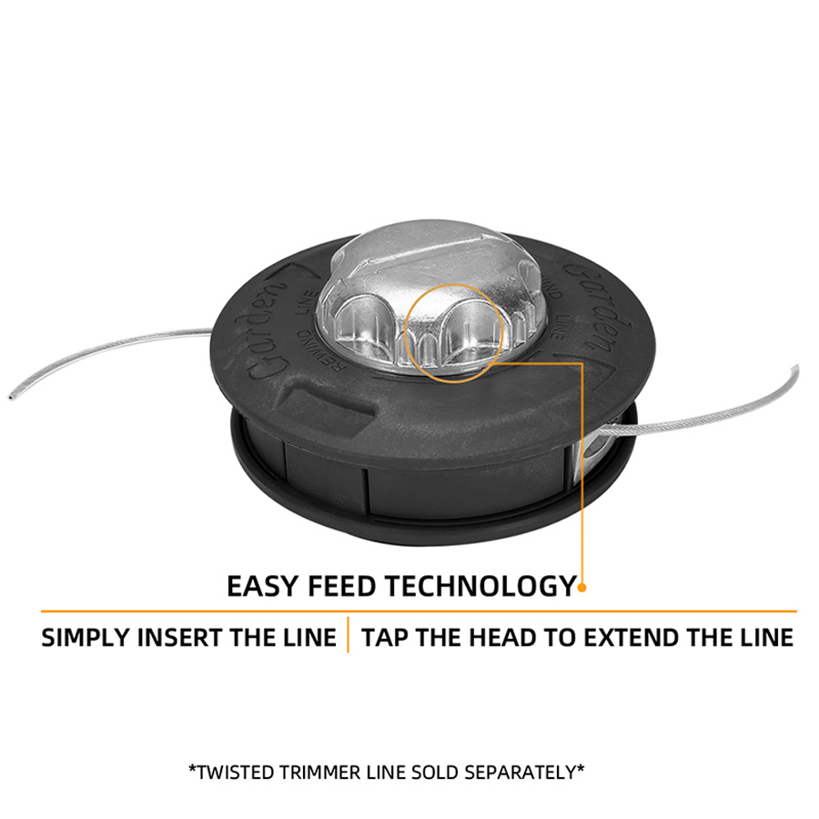 Gardening Tools You Need - Black European Standard Trimmer Head, Mounting
