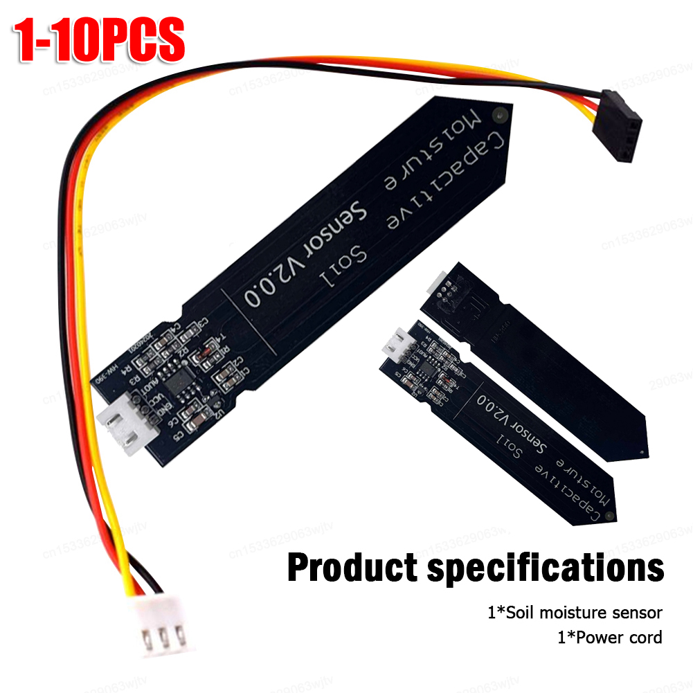 Moisture Meter Plant - 1-10PCS HW-390 Capacitive Soil Moisture Sensor