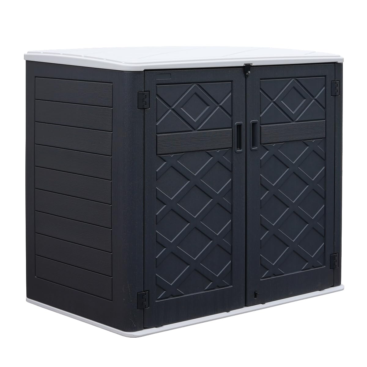 Gardening Tools Storage - Weather-Resistant Horizontal Outdoor Storage Box 38