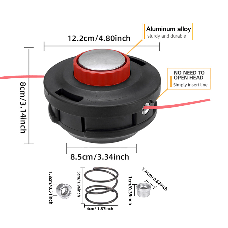 Gardening Tools You Need - 1Pc New Bearing Grass Trimmer Head,