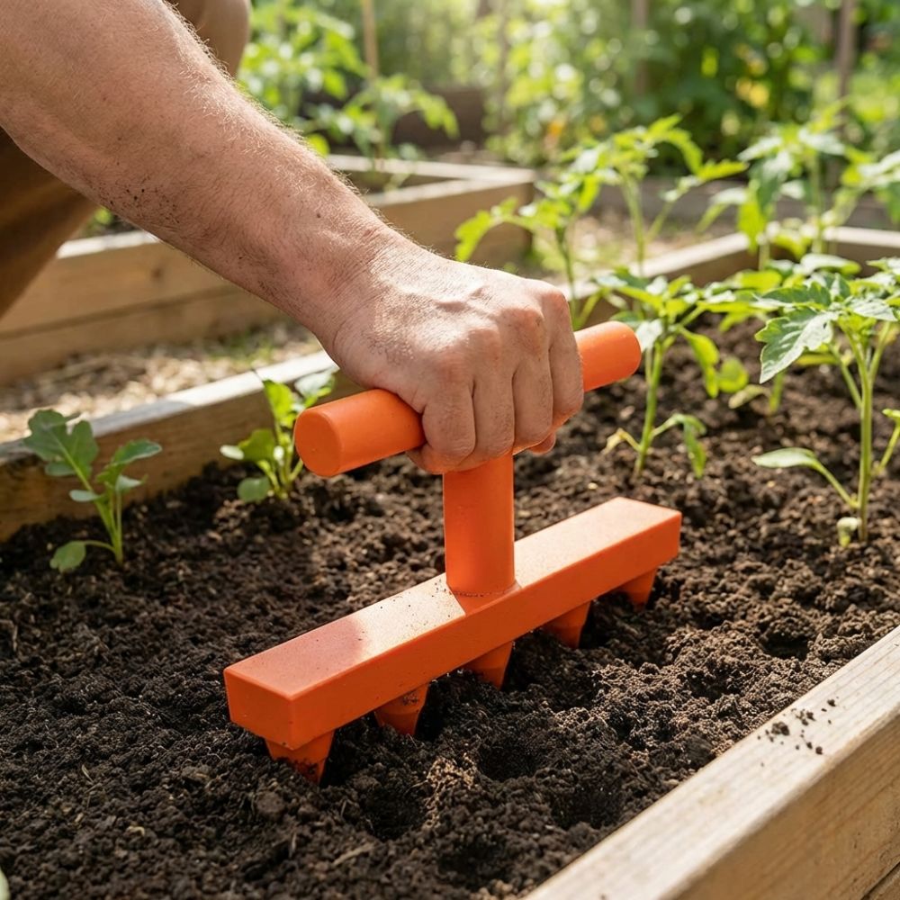 Plastic Soil Hole Drilling Too - Garden Row Marker avaliação e preço