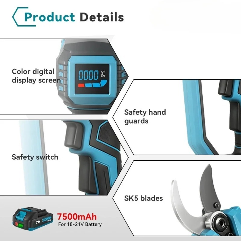 Makita 18V Battery Compatible  - Pruning Shears avaliação e preço