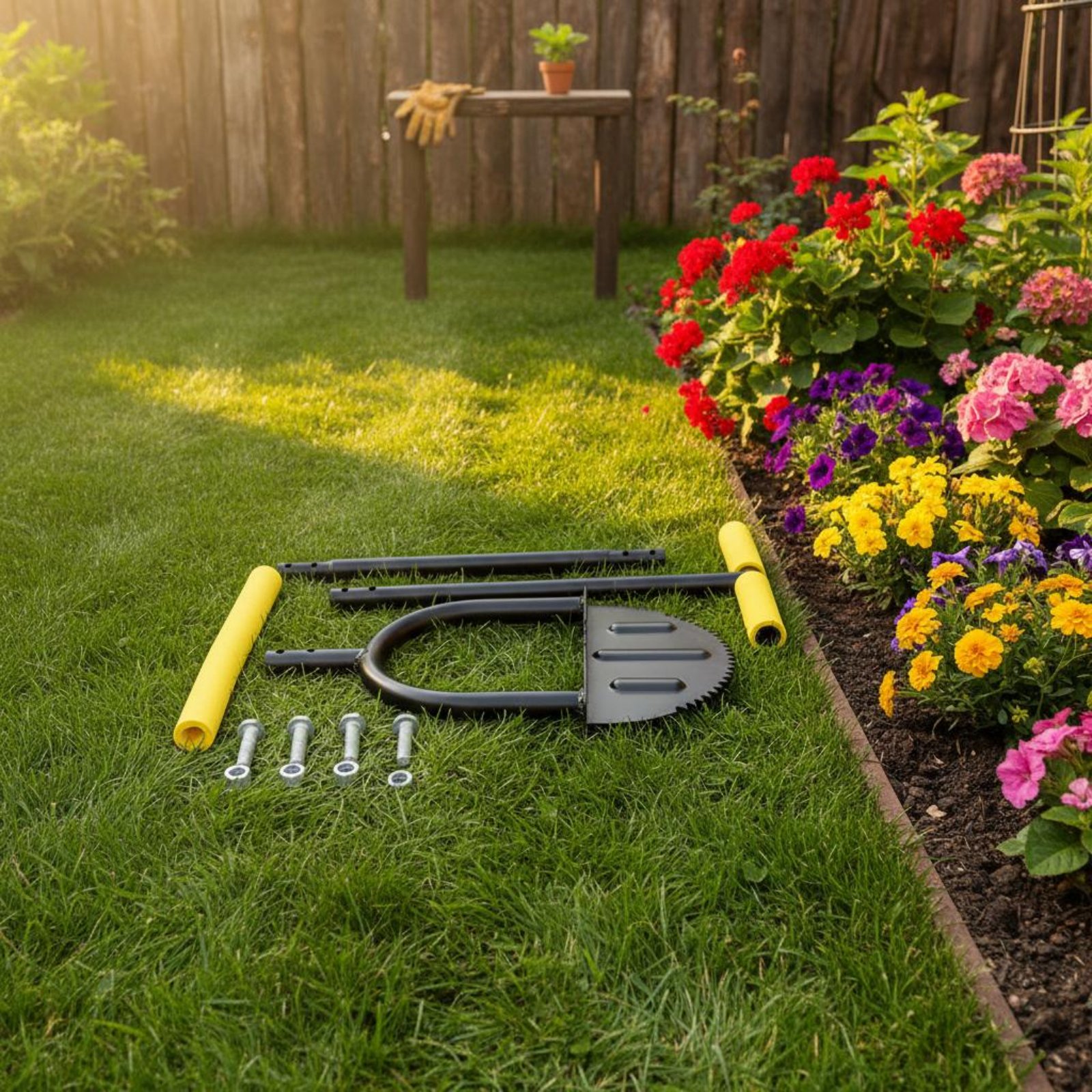 Half Moon Edger Wide Foot Peda - Gardening Tools Edger avaliação e preço