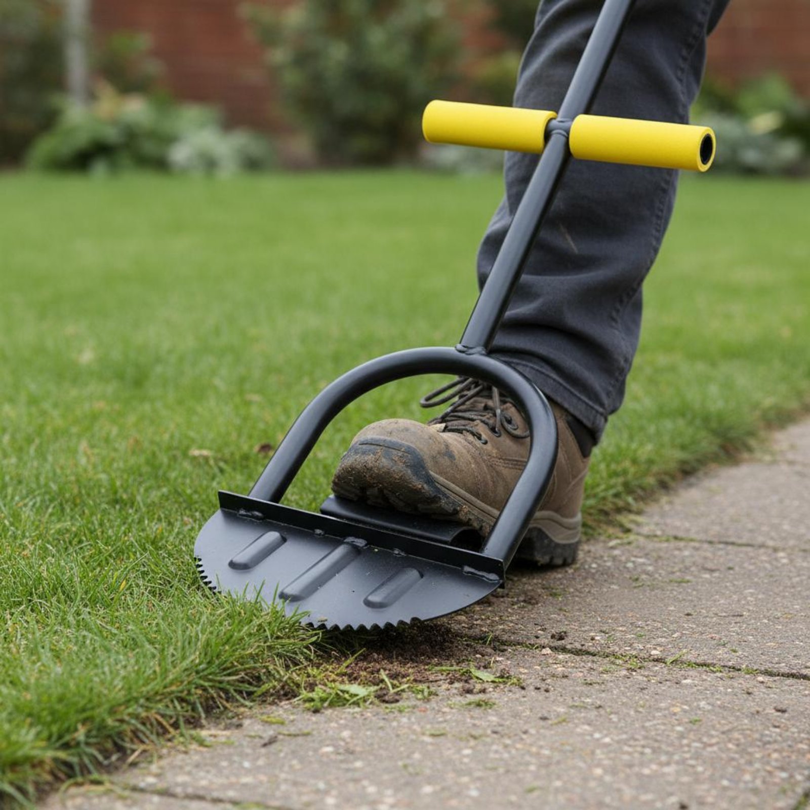 Half Moon Edger Wide Foot Peda - Gardening Tools Edger avaliação e preço