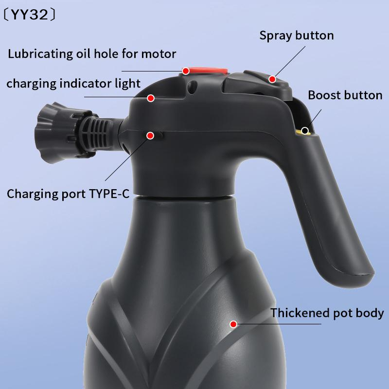 2L Electric Powerful Foam Spra - Gardening Tools Watering Can avaliação e preço