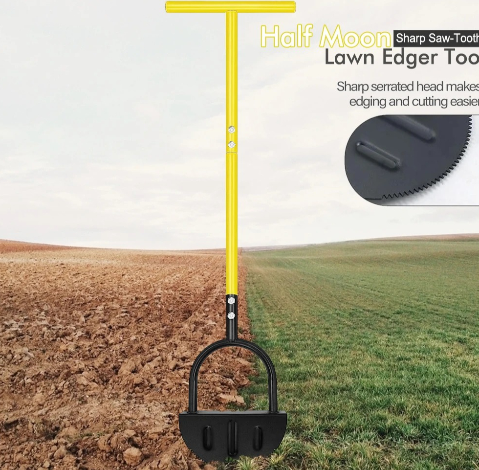 Heavy Duty Manual Steel Lawn E - Gardening Tools Edger avaliação e preço