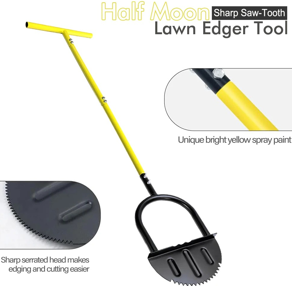 Heavy Duty Manual Steel Lawn E - Gardening Tools Edger avaliação e preço