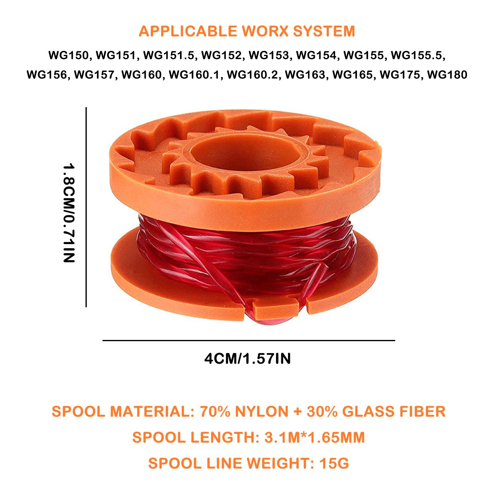 Trimmer Spool Line For Worx 22 - Gardening Tools Edger avaliação e preço