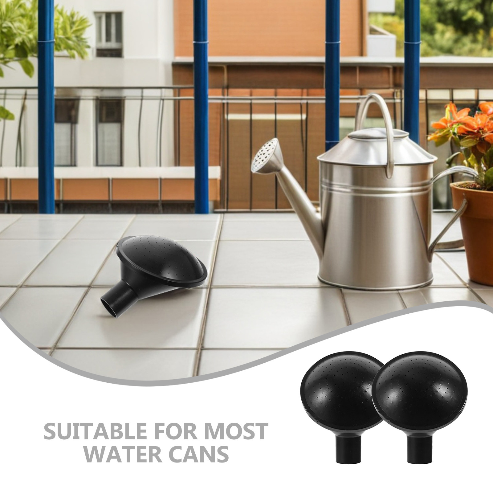2Pcs Water Can Sprinkler Spout - Gardening Tools Watering Can avaliação e preço