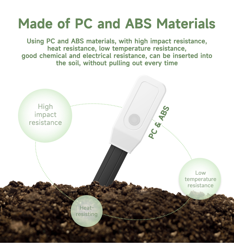 Smart Soil Tester Sensor, Zigb - Moisture Meter Plant avaliação e preço