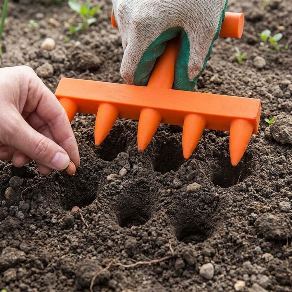 Plastic Soil Hole Drilling Too - Garden Row Marker avaliação e preço