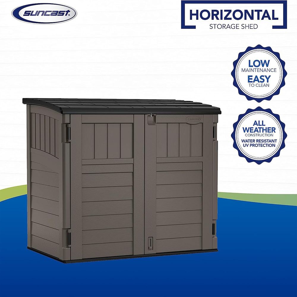Portable Stone Grey Outdoor Sh - Gardening Tools Storage avaliação e preço