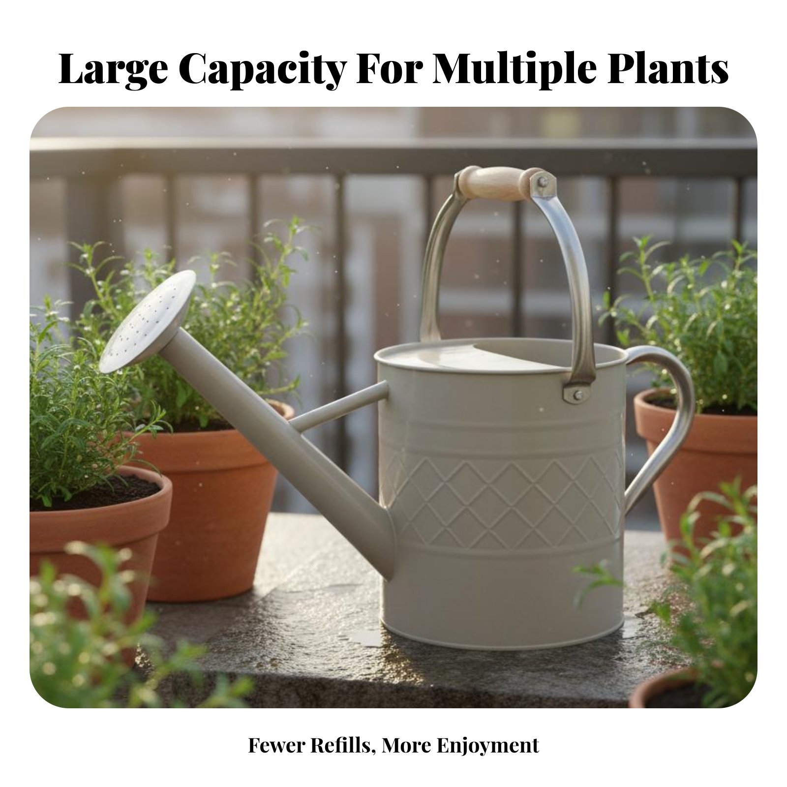 Watering Can with Sprinkler He - Gardening Tools Watering Can avaliação e preço