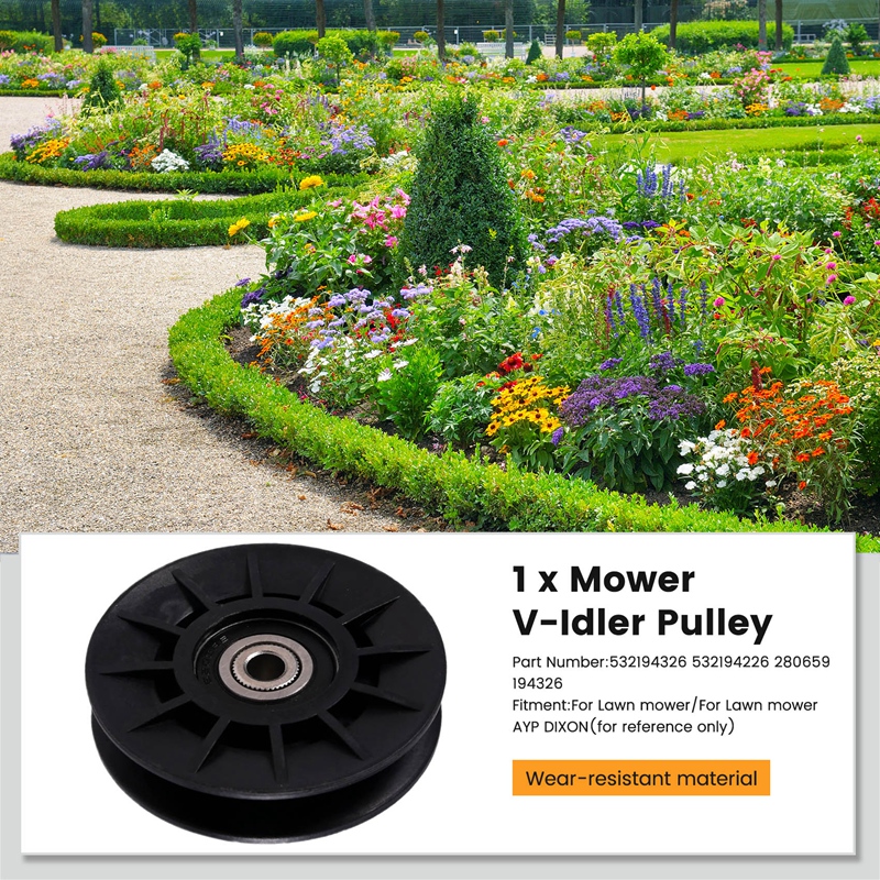 Top Deals Mower V-Idler Pulley - Gardening Tools Deals avaliação e preço