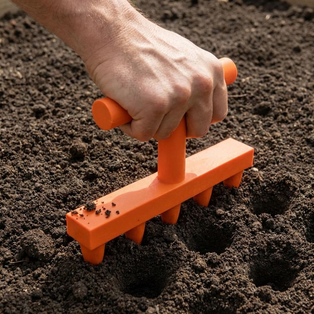 Plastic Soil Hole Drilling Too - Garden Row Marker avaliação e preço