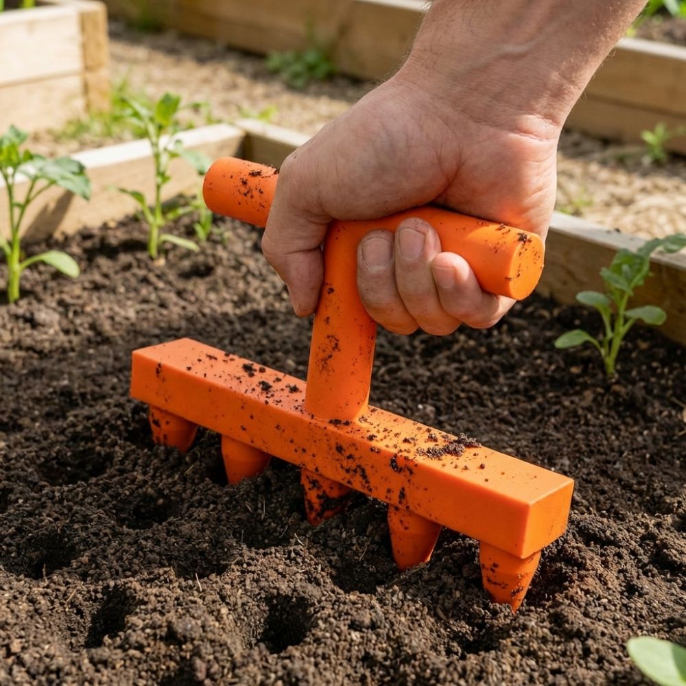 Plastic Soil Hole Drilling Too - Garden Row Marker avaliação e preço