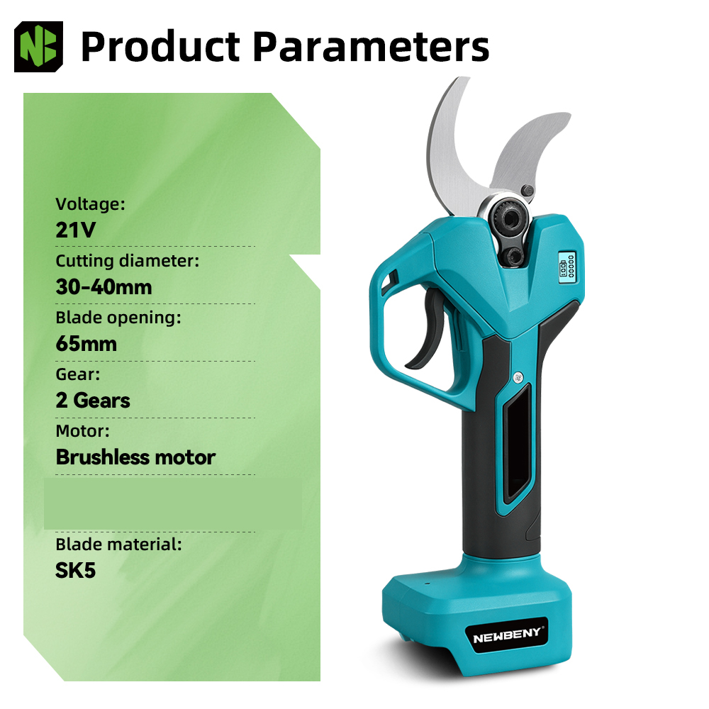 NEWBENY 65MM Cordless Electric - Pruning Shears avaliação e preço