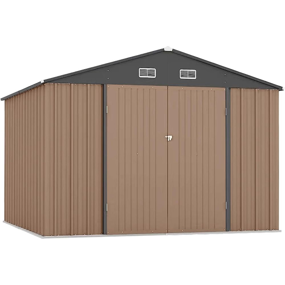 10ft x 12ft Outdoor Storage Sh - Gardening Tools Storage avaliação e preço