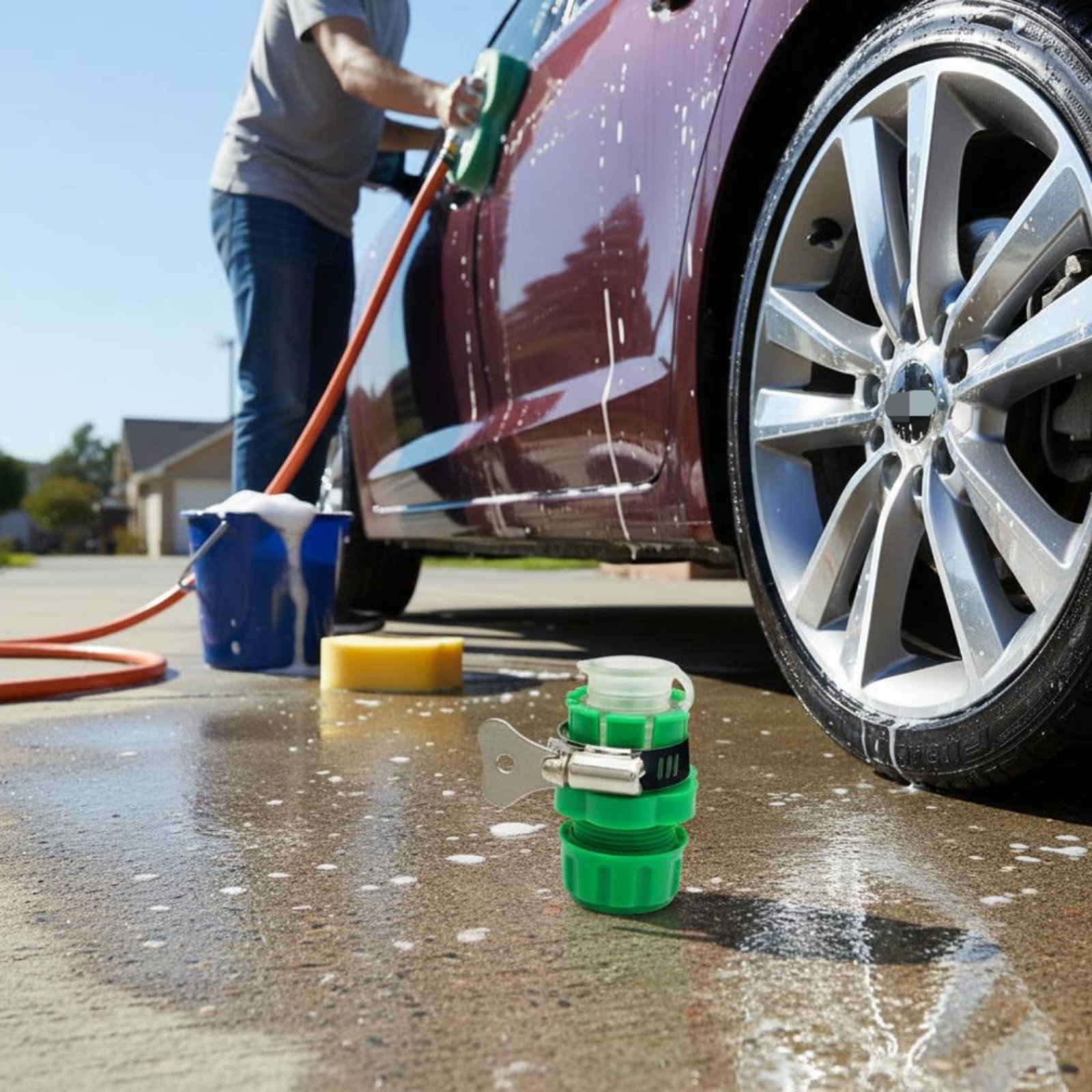 Car Wash Hose Connector Secure - Gardening Tools You Need avaliação e preço