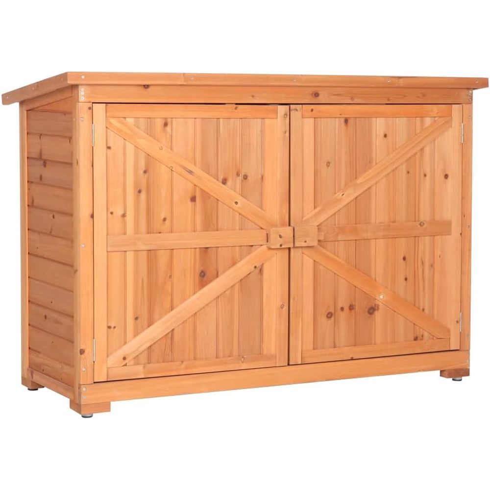 Extra Large Outdoor Wooden Sto - Gardening Tools Storage avaliação e preço