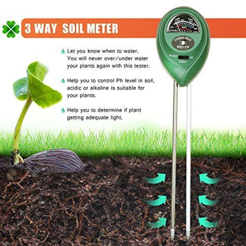 Garden PH Meter Sunlight 3in1  - Moisture Meter Plant avaliação e preço