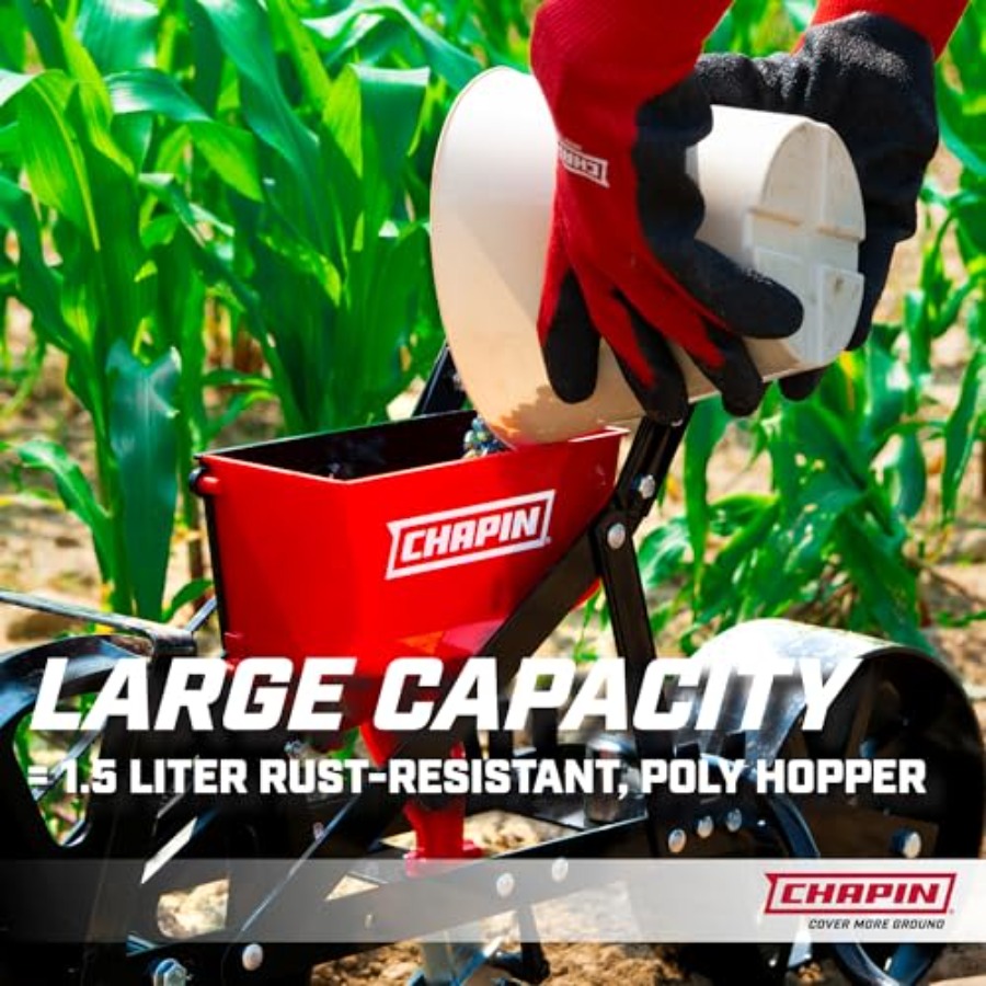Garden Push Seeder Planter wit - Garden Row Marker avaliação e preço