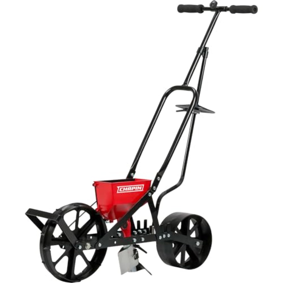 Garden Push Seeder Planter wit - Garden Row Marker avaliação e preço
