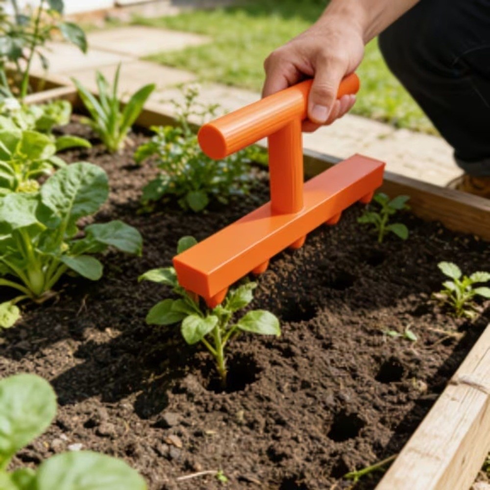 Plastic Soil Hole Drilling Too - Garden Row Marker avaliação e preço