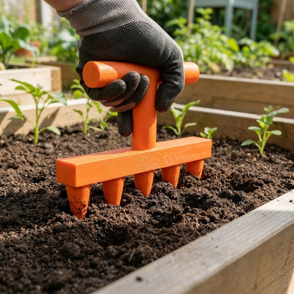 Plastic Soil Hole Drilling Too - Garden Row Marker avaliação e preço