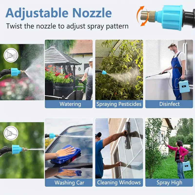 5L/8L USB Rechargeable Electri - Gardening Tools Watering Can avaliação e preço