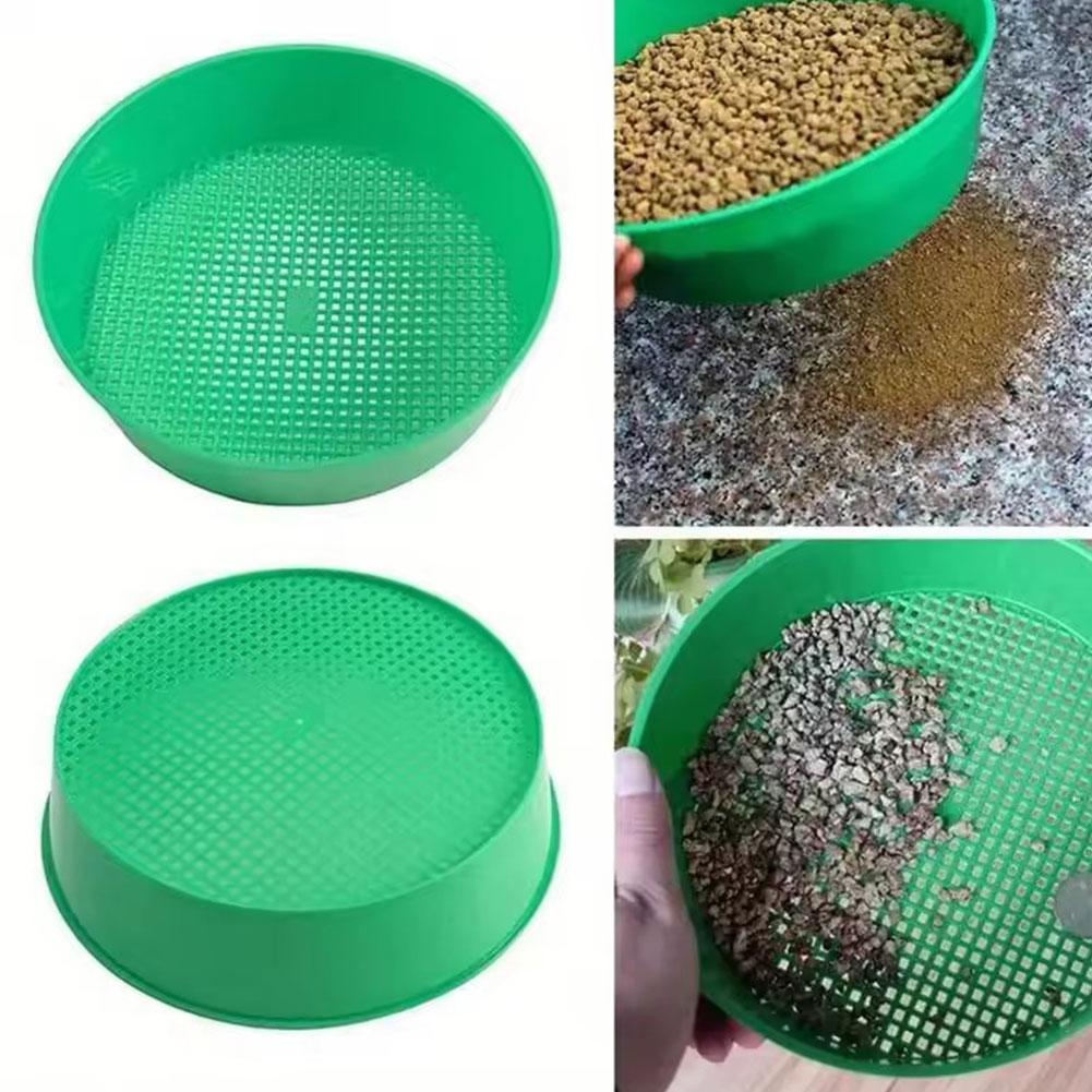 Round Plastic Soil Sifter Tool - Gardening Tools You Need avaliação e preço