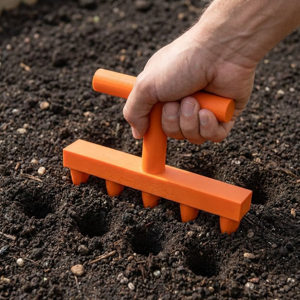 Plastic Soil Hole Drilling Too - Garden Row Marker avaliação e preço