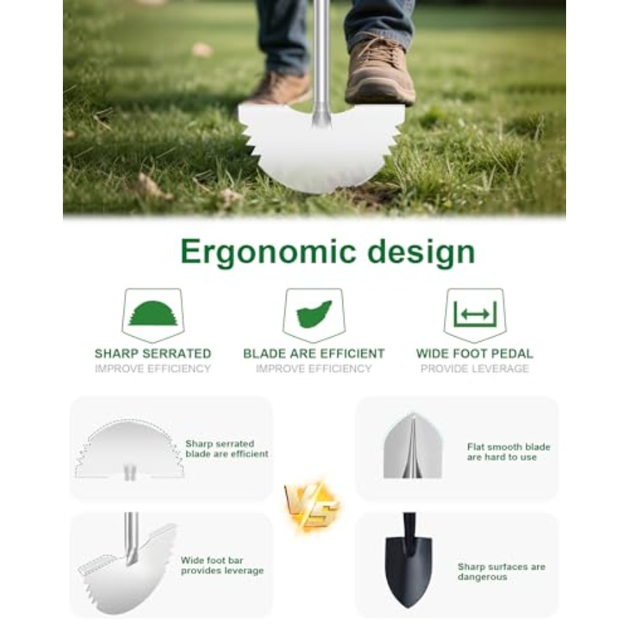 Serrated Edger Lawn Tool - Hal - Gardening Tools Edger avaliação e preço