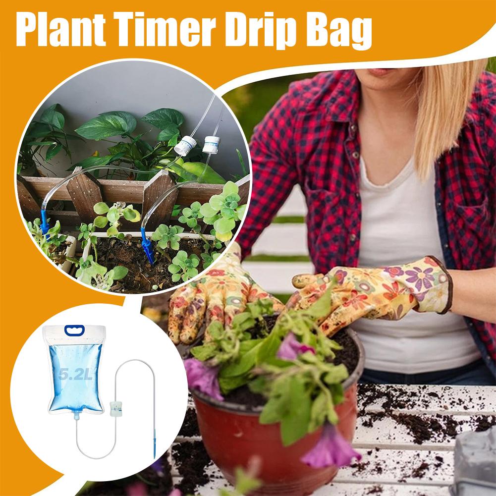 5.2L Adjustable Automatic Drip - Gardening Tools Watering Can avaliação e preço