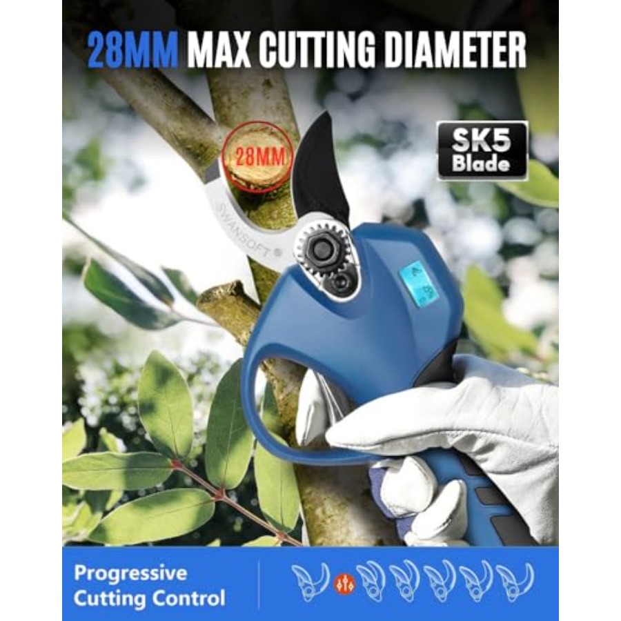 Electric Pruning Shears 28mm 1 - Pruning Shears avaliação e preço