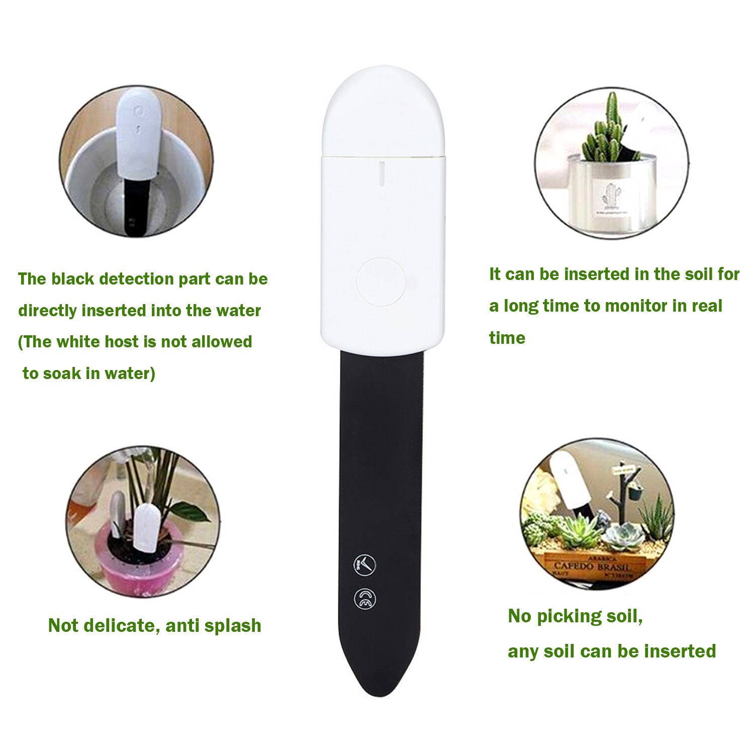 4 PACK Intelligent Soil Moistu - Moisture Meter Plant avaliação e preço