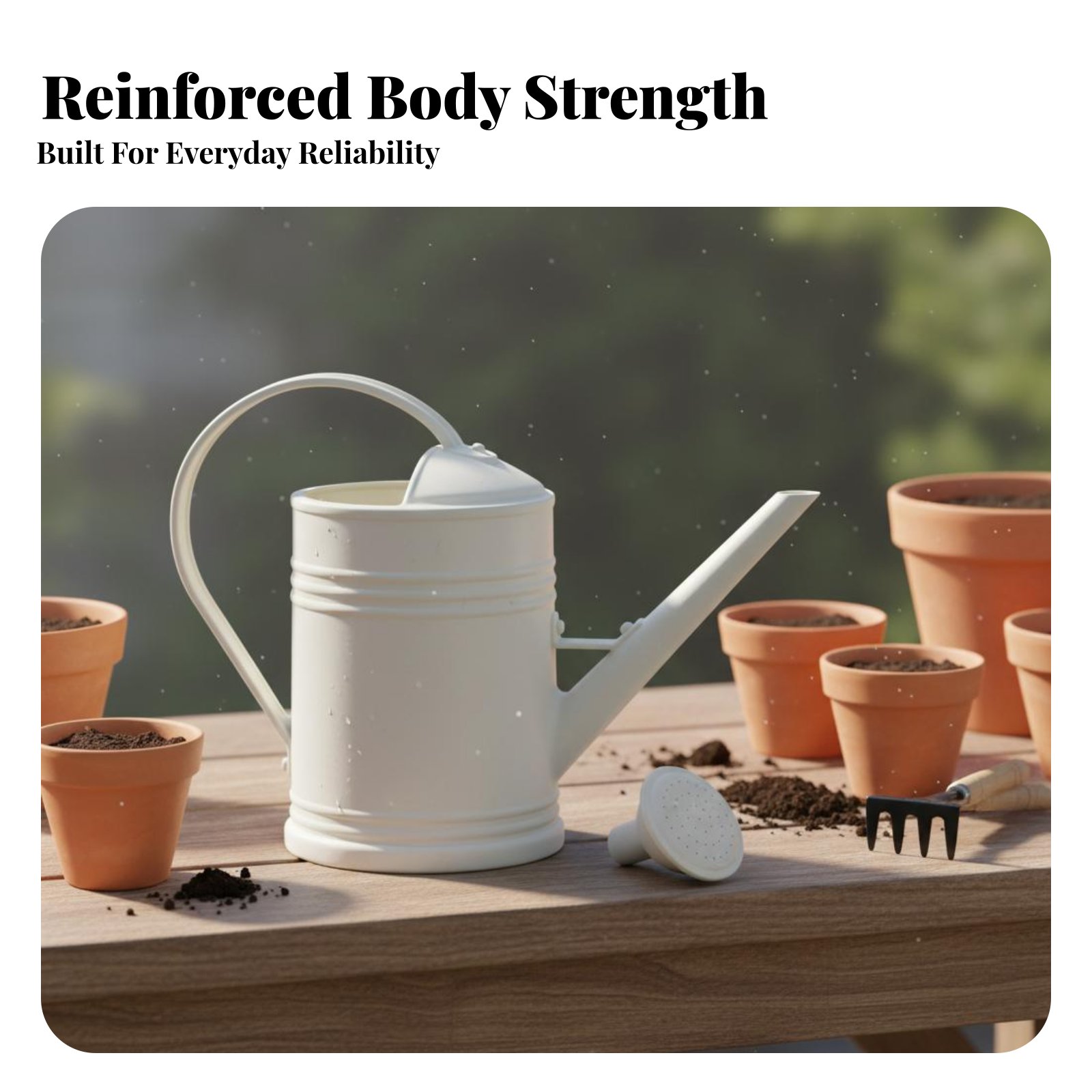 Watering Can with Long Spout P - Gardening Tools Watering Can avaliação e preço