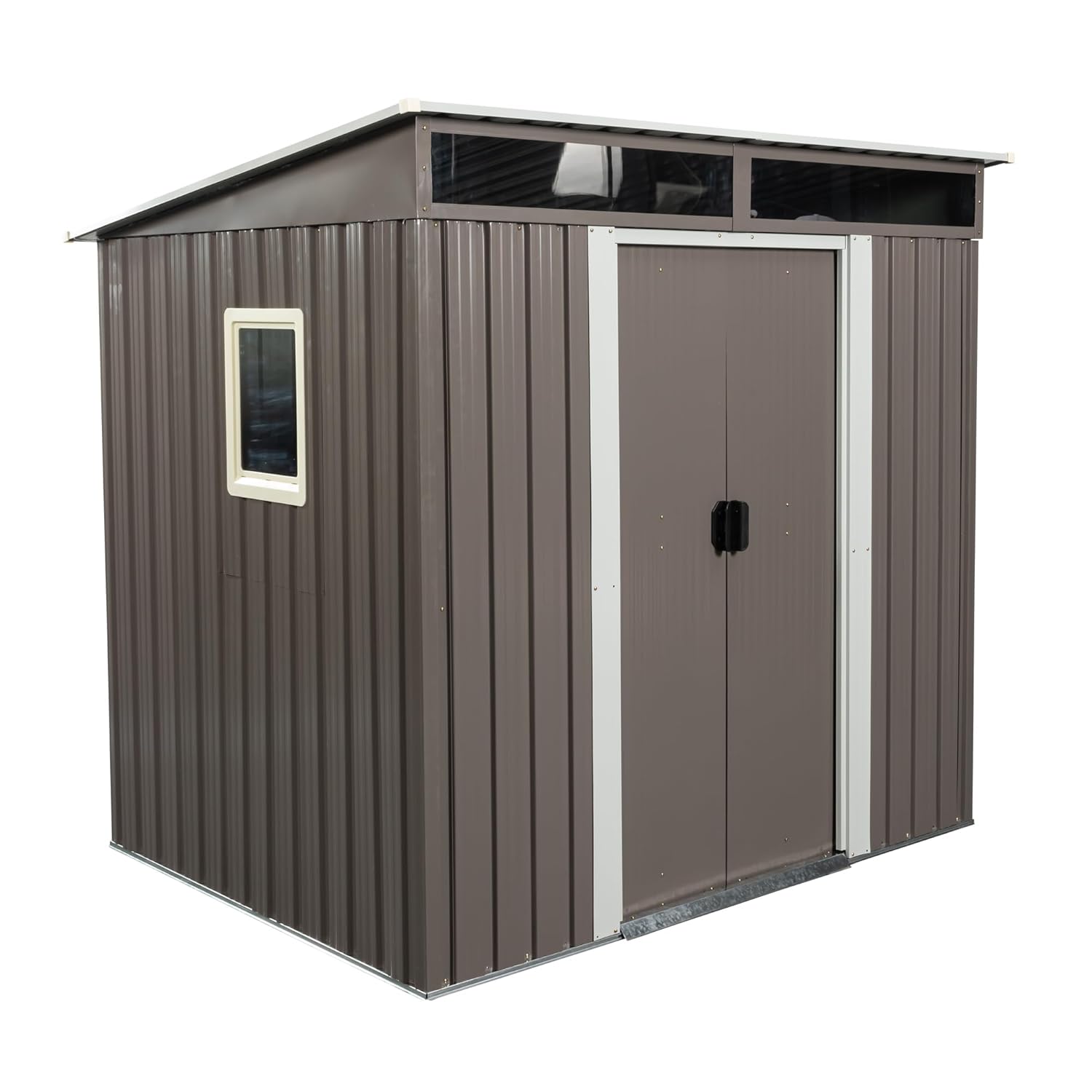 6X5 FT Outdoor Storage Shed, W - Gardening Tools Storage avaliação e preço