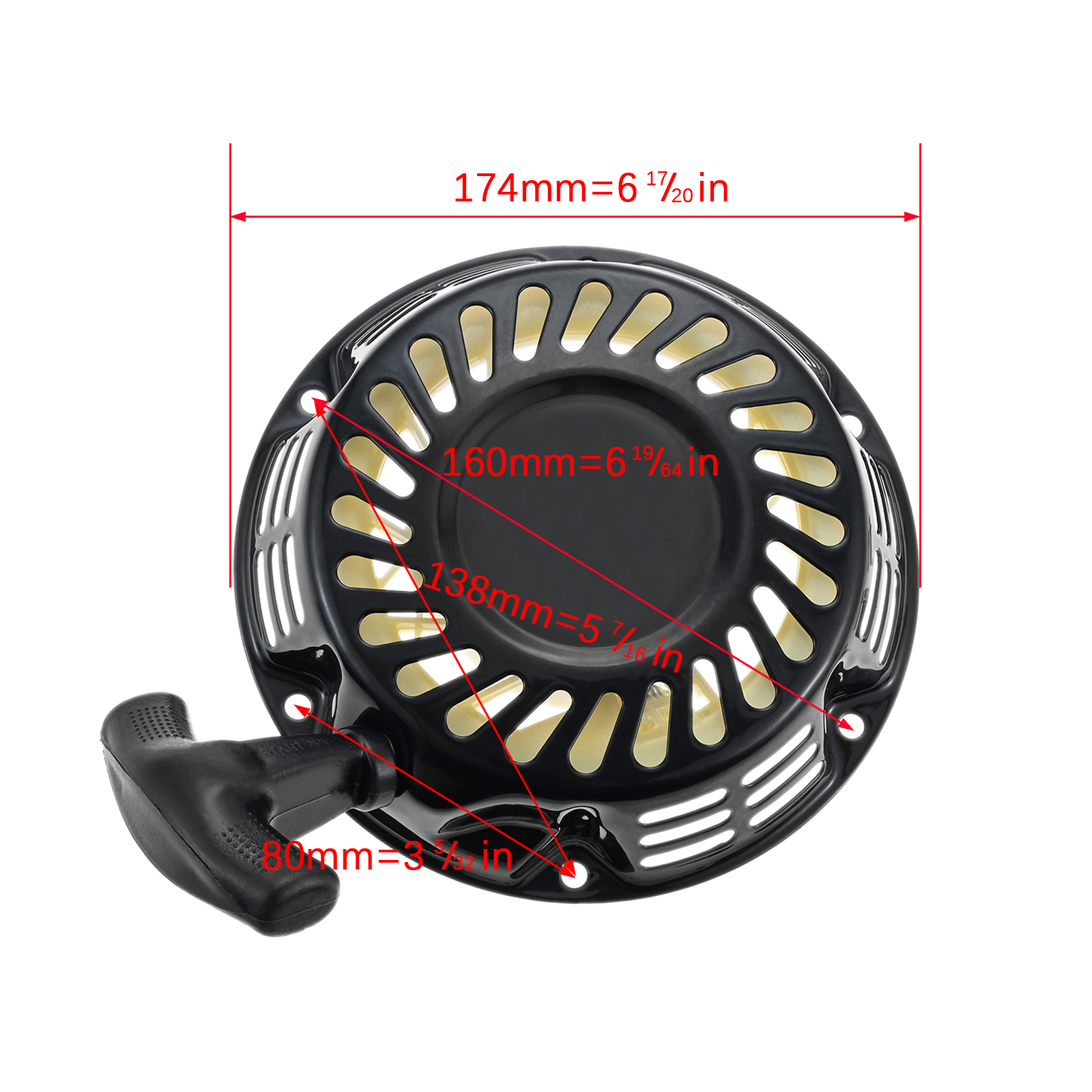 Recoil Starter Assy Fit For Co - Gardening Tools Harbor Freight avaliação e preço
