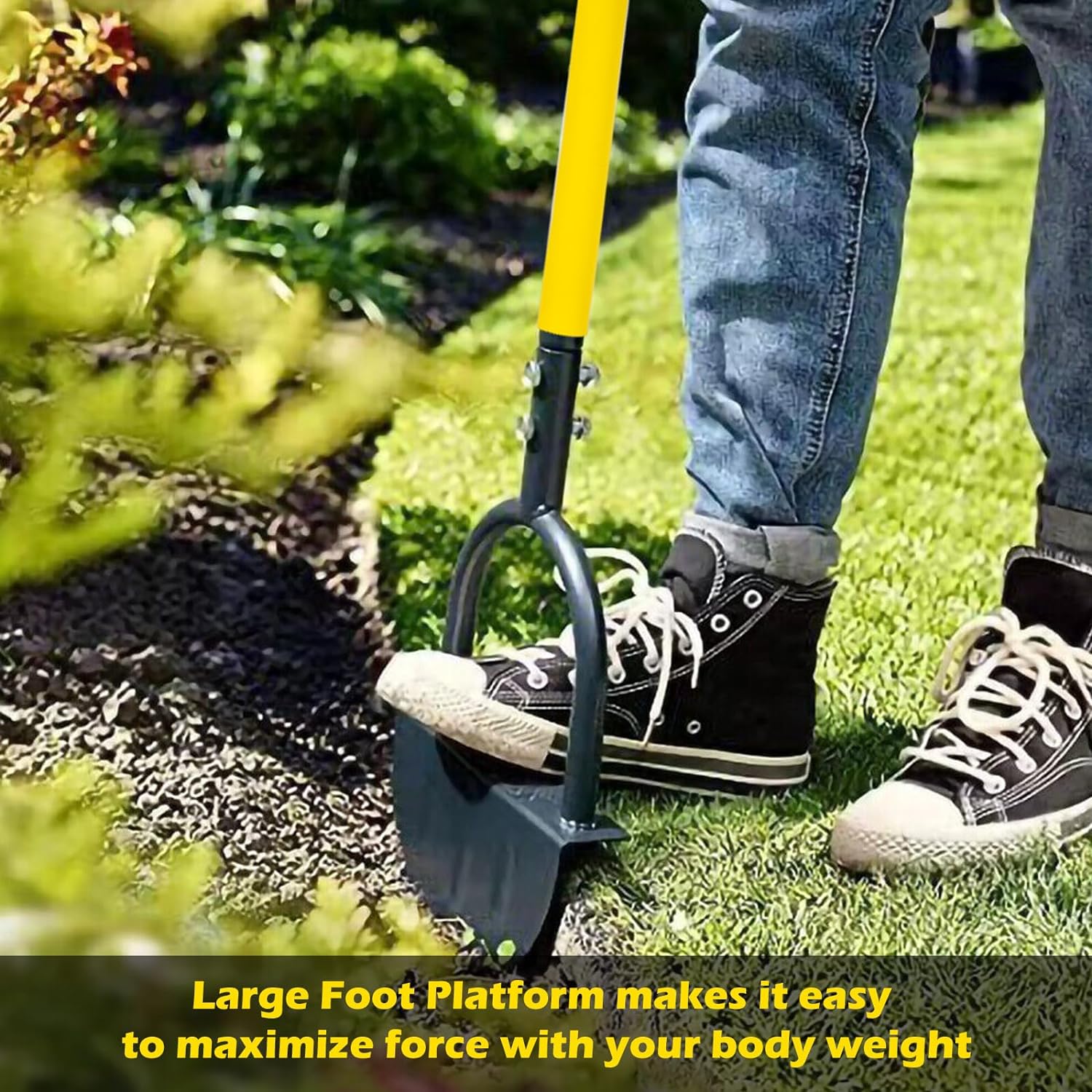 Half Moon Lawn Edger with Long - Gardening Tools Edger avaliação e preço
