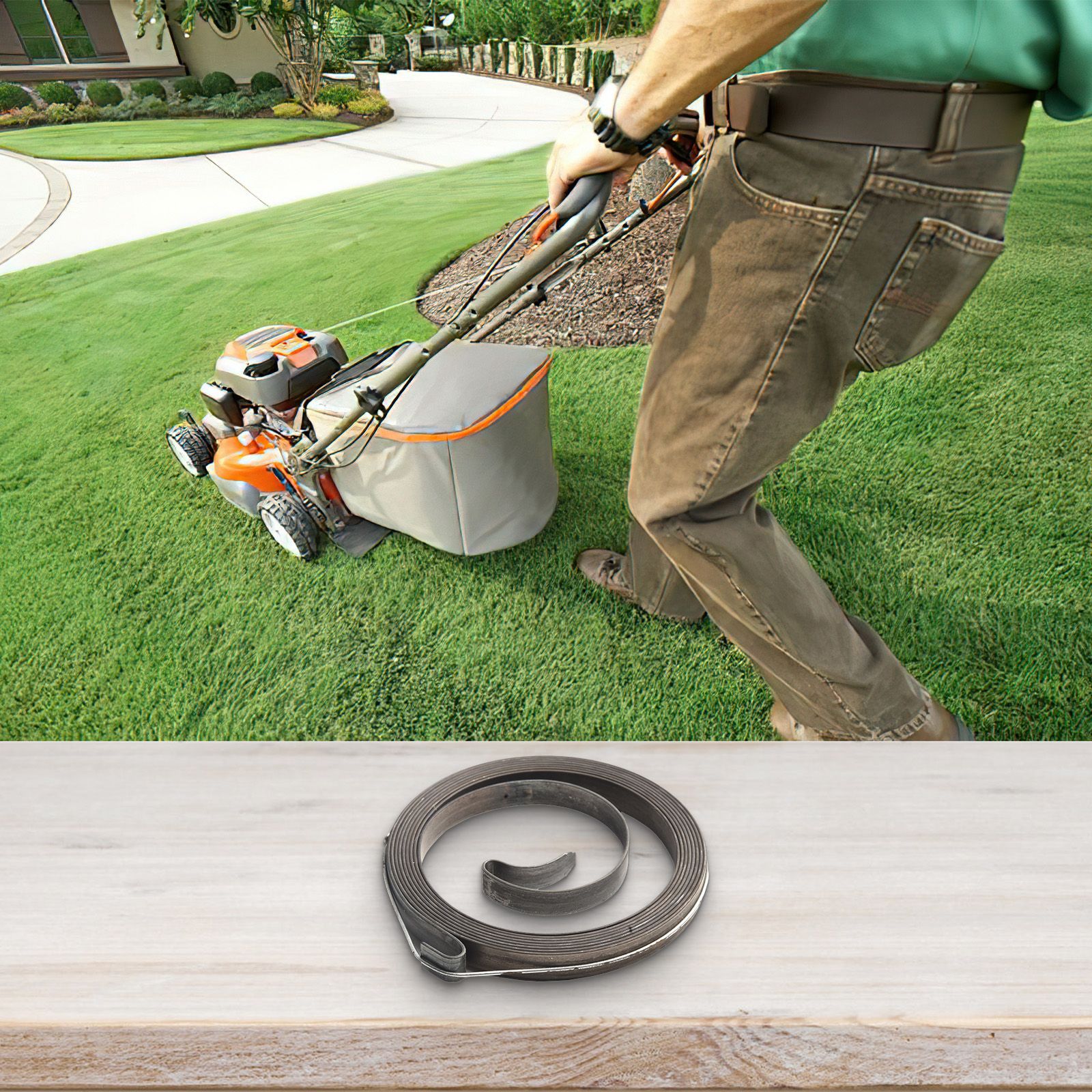 Mower Recoil Spring Recoil Sta - Gardening Tools With Picture avaliação e preço