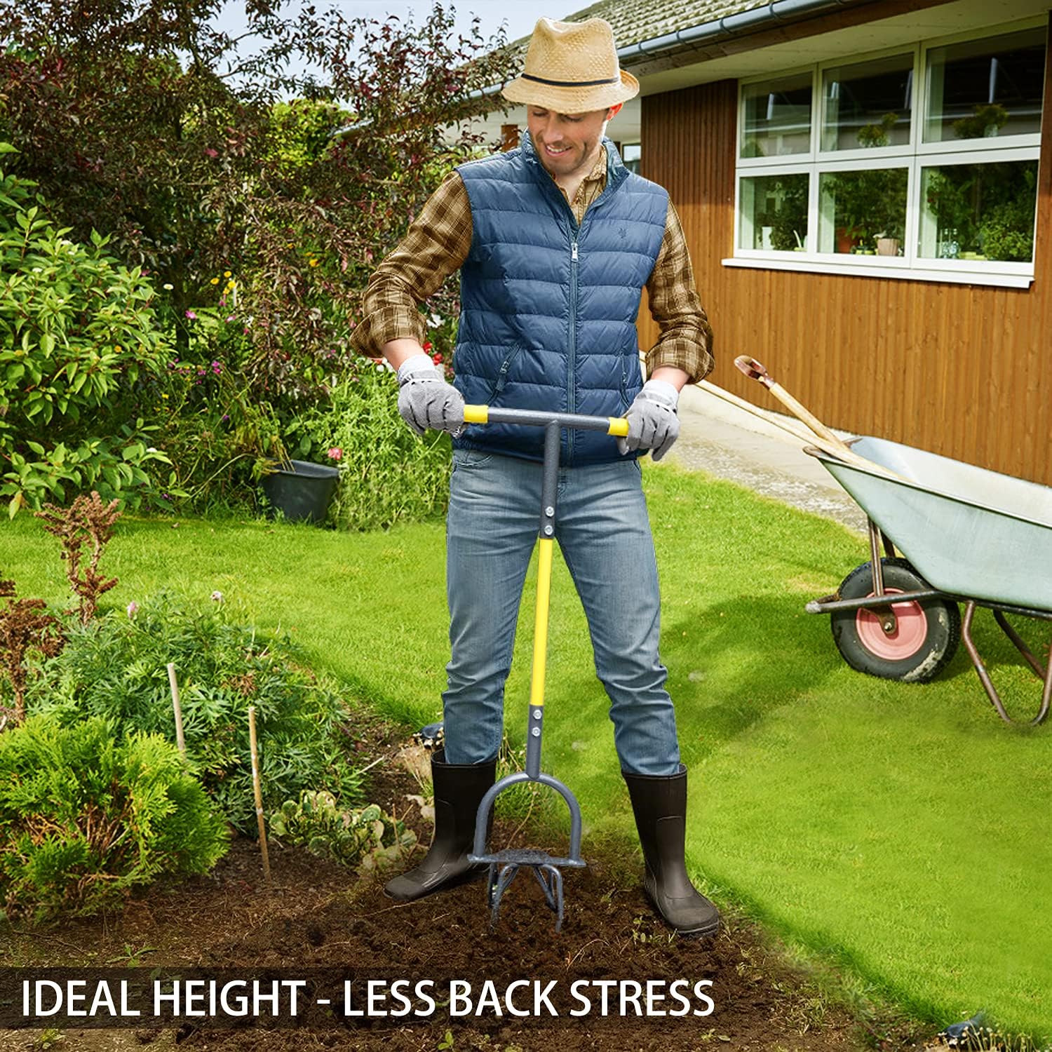 Best Garden Tooth Edger Lawn T - Gardening Tools Edger avaliação e preço